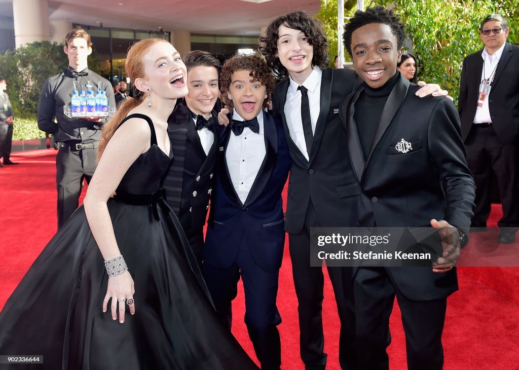 FIJI Water at the 75th annual Golden Globe Awards