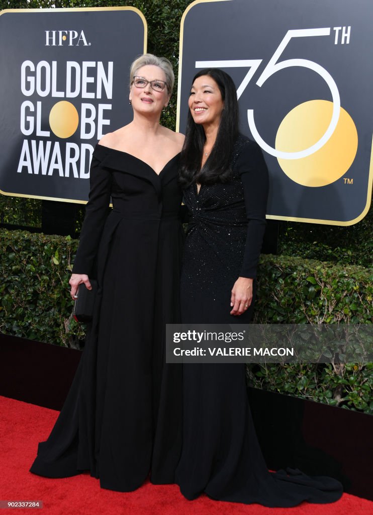 US-ENTERTAINMENT-GOLDEN-GLOBES-ARRIVALS