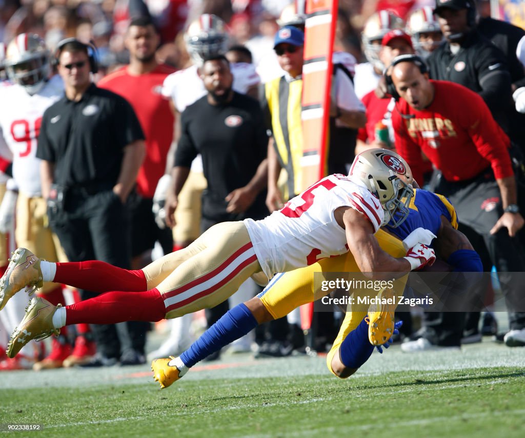 San Francisco 49ers v Los Angeles Rams