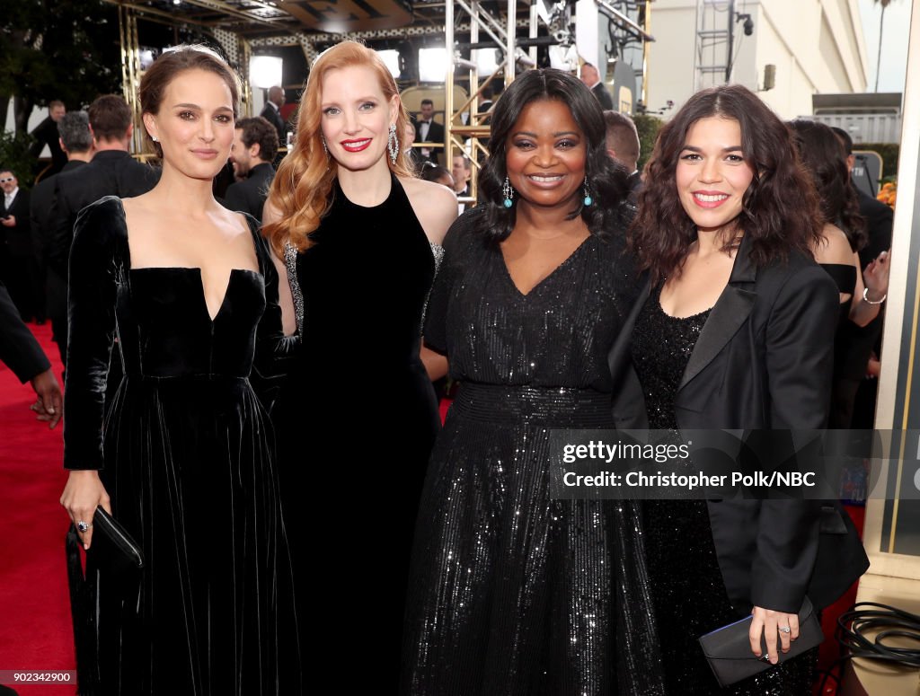 NBC's "75th Annual Golden Globe Awards" - Red Carpet Arrivals