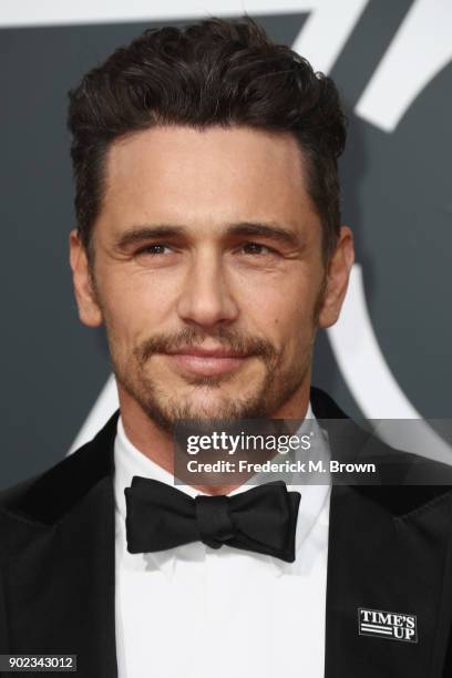 James Franco attends The 75th Annual Golden Globe Awards at The Beverly Hilton Hotel on January 7, 2018 in Beverly Hills, California.