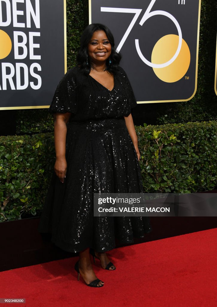 US-ENTERTAINMENT-GOLDEN-GLOBES-ARRIVALS