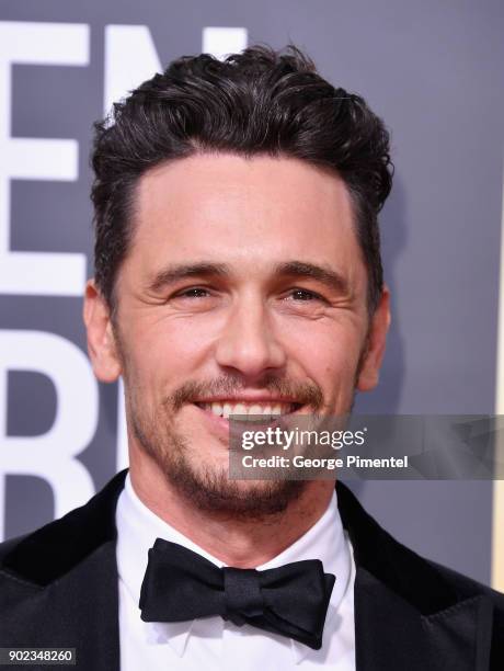 Actor James Franco attends The 75th Annual Golden Globe Awards at The Beverly Hilton Hotel on January 7, 2018 in Beverly Hills, California.