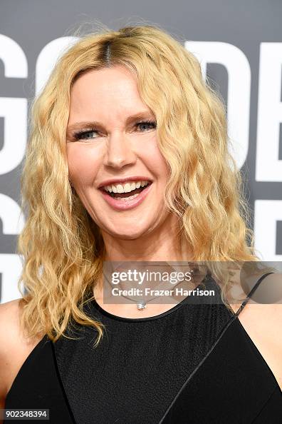 Actress Veronica Ferres attends The 75th Annual Golden Globe Awards