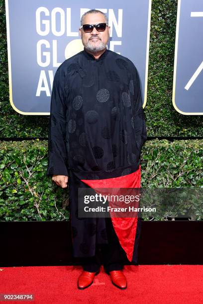 Lawrence Fishburne attends The 75th Annual Golden Globe Awards at The Beverly Hilton Hotel on January 7, 2018 in Beverly Hills, California.
