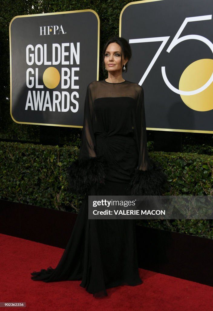 US-ENTERTAINMENT-GOLDEN-GLOBES-ARRIVALS