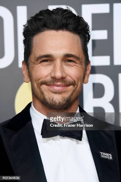 Actor/director James Franco attends The 75th Annual Golden Globe Awards at The Beverly Hilton Hotel on January 7, 2018 in Beverly Hills, California.