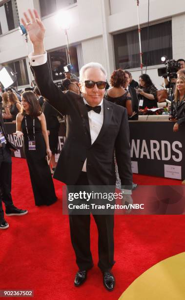 75th ANNUAL GOLDEN GLOBE AWARDS -- Pictured: Producer Lorne Michaels arrives to the 75th Annual Golden Globe Awards held at the Beverly Hilton Hotel...