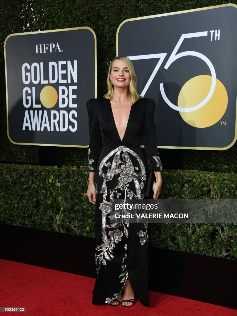 US-ENTERTAINMENT-GOLDEN-GLOBES-ARRIVALS