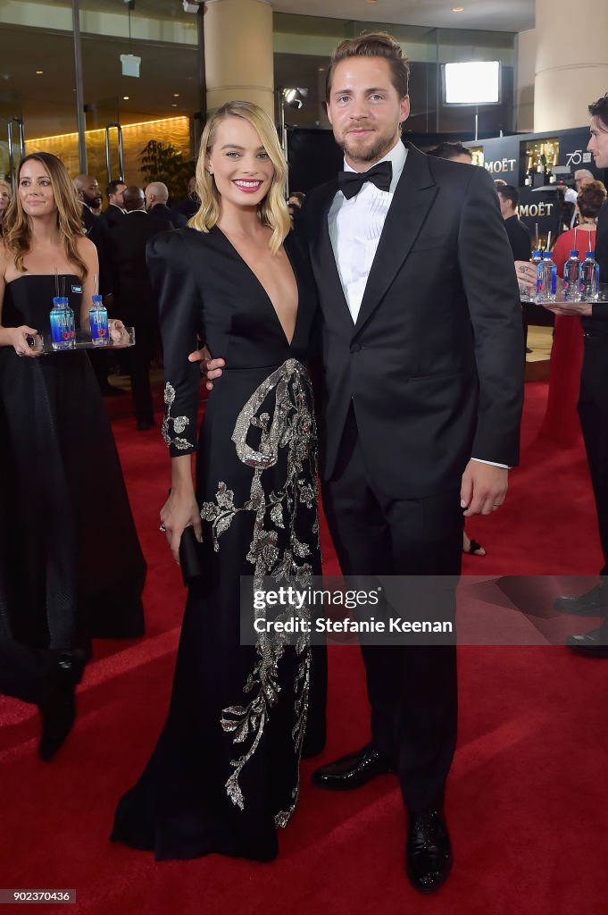 FIJI Water at the 75th annual Golden Globe Awards