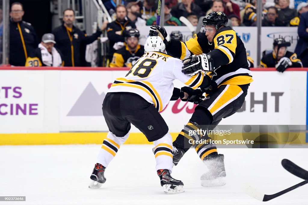 NHL: JAN 07 Bruins at Penguins