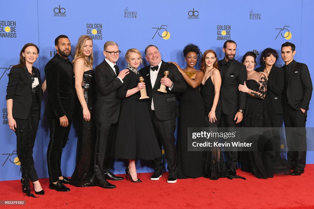 75th Annual Golden Globe Awards - Press Room