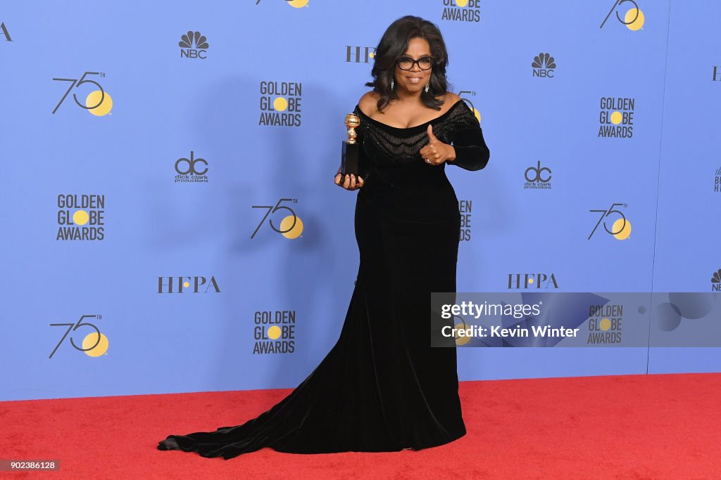 75th Annual Golden Globe Awards - Press Room
