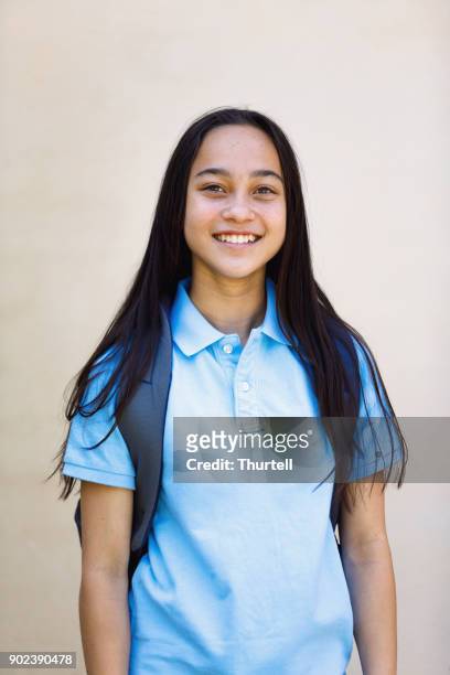 school girl - 11-13 2017 stock pictures, royalty-free photos & images