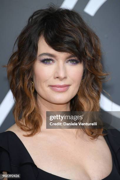 Actor Lena Headey attends The 75th Annual Golden Globe Awards at The Beverly Hilton Hotel on January 7, 2018 in Beverly Hills, California.