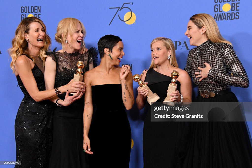 75th Annual Golden Globe Awards - Press Room