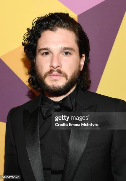 Actor Kit Harington attends HBO's Official Golden Globe Awards After Party at Circa 55 Restaurant on January 7, 2018 in Los Angeles, California.