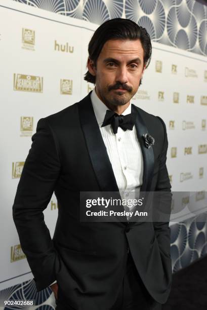 Actor Milo Ventimiglia attends FOX, FX and Hulu 2018 Golden Globe Awards After Party at The Beverly Hilton Hotel on January 7, 2018 in Beverly Hills,...