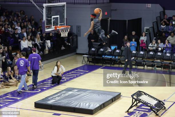 Air Elite Dunkers performed during halftime. The High Point University of Panthers hosted the Charleston Southern University Buccaneers on January 6,...