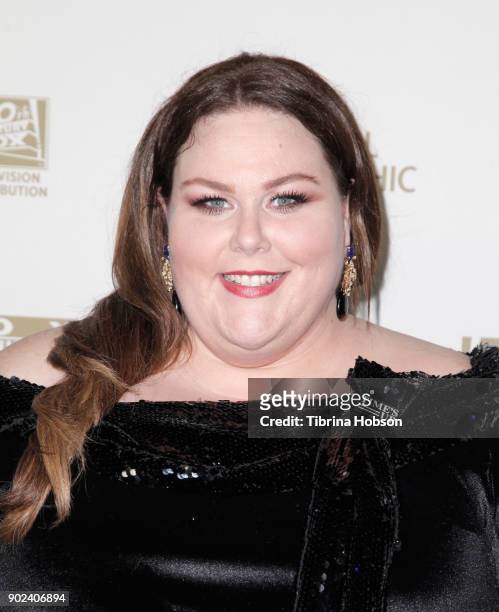 Actor Chrissy Metz attends FOX, FX and Hulu 2018 Golden Globe Awards After Party at The Beverly Hilton Hotel on January 7, 2018 in Beverly Hills,...