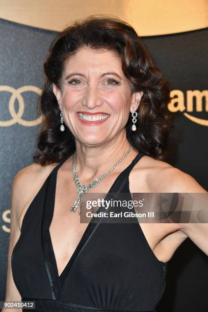 Actor Amy Aquino attends Amazon Studios' Golden Globes Celebration at The Beverly Hilton Hotel on January 7, 2018 in Beverly Hills, California.