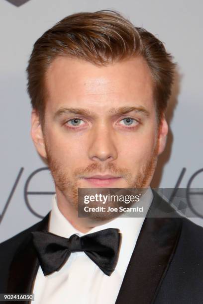 Actor Jake Abel attends the 2018 InStyle and Warner Bros. 75th Annual Golden Globe Awards Post-Party at The Beverly Hilton Hotel on January 7, 2018...