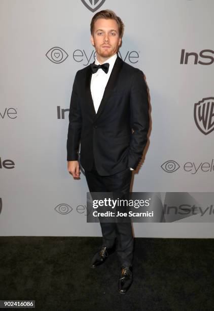 Actor Jake Abel attends the 2018 InStyle and Warner Bros. 75th Annual Golden Globe Awards Post-Party at The Beverly Hilton Hotel on January 7, 2018...
