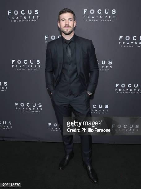 Austin Stowel attends Focus Features Golden Globe Awards After Party on January 7, 2018 in Beverly Hills, California.