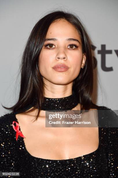 Actor Kelsey Chow attends 19th Annual Post-Golden Globes Party hosted by Warner Bros. Pictures and InStyle at The Beverly Hilton Hotel on January 7,...