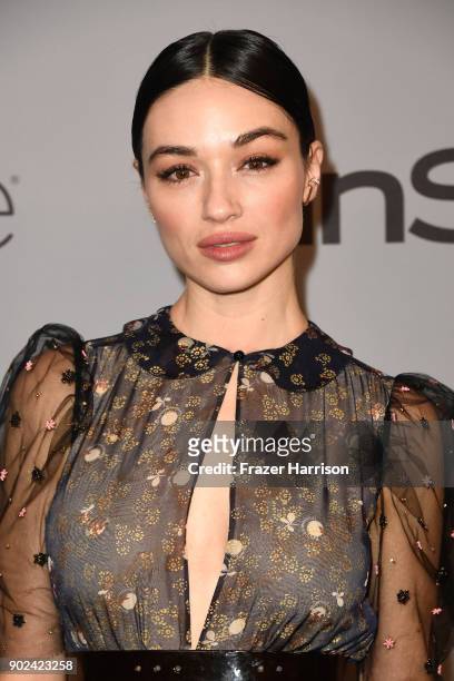 Actor Crystal Reed attends 19th Annual Post-Golden Globes Party hosted by Warner Bros. Pictures and InStyle at The Beverly Hilton Hotel on January 7,...
