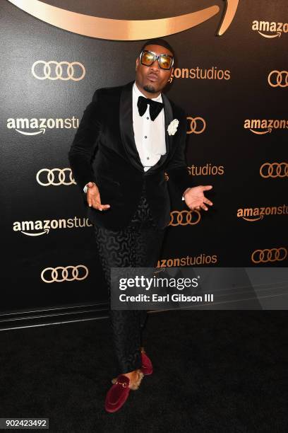 Gatsby Randolph attends Amazon Studios' Golden Globes Celebration at The Beverly Hilton Hotel on January 7, 2018 in Beverly Hills, California.