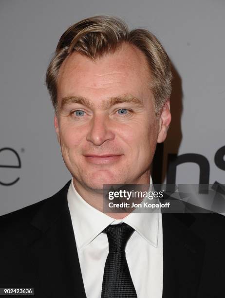 Director Christopher Nolan attends 19th Annual Post-Golden Globes Party hosted by Warner Bros. Pictures and InStyle at The Beverly Hilton Hotel on...