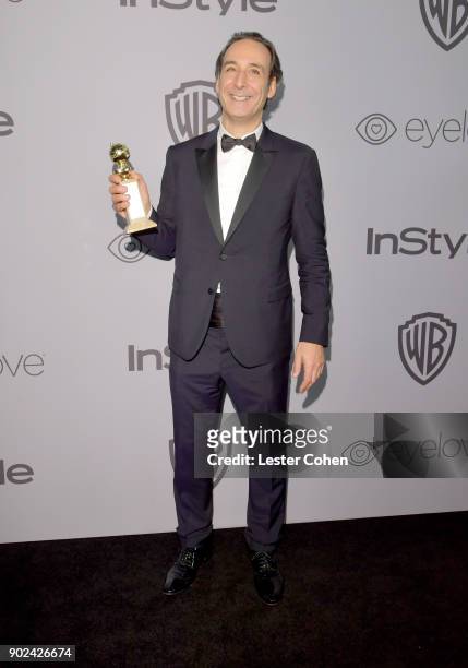 Composer Alexandre Desplat attends 19th Annual Post-Golden Globes Party hosted by Warner Bros. Pictures and InStyle at The Beverly Hilton Hotel on...