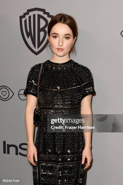 Actor Kaitlyn Dever attends 19th Annual Post-Golden Globes Party hosted by Warner Bros. Pictures and InStyle at The Beverly Hilton Hotel on January...