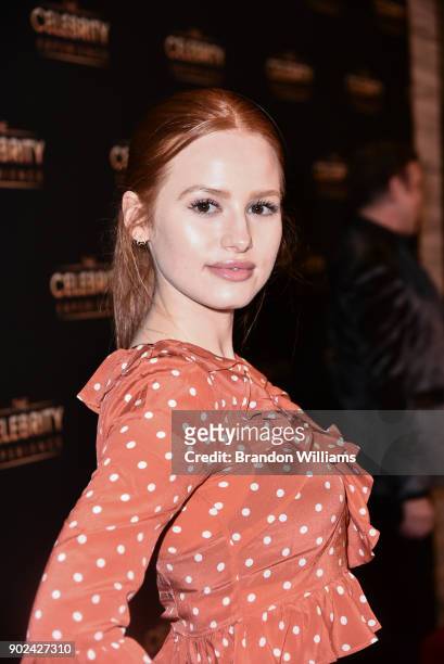 Actor Madelaine Petsch attends The Celebrity Experience convention at Hilton Universal Hotel on January 7, 2018 in Los Angeles, California.