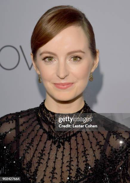 Ahna O'Reilly attends 19th Annual Post-Golden Globes Party hosted by Warner Bros. Pictures and InStyle at The Beverly Hilton Hotel on January 7, 2018...