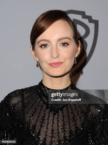 Actor Ahna O'Reilly attends 19th Annual Post-Golden Globes Party hosted by Warner Bros. Pictures and InStyle at The Beverly Hilton Hotel on January...