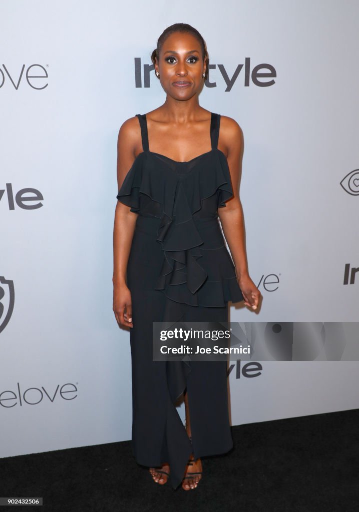 The 2018 InStyle And Warner Bros. 75th Annual Golden Globe Awards Post-Party - Red Carpet