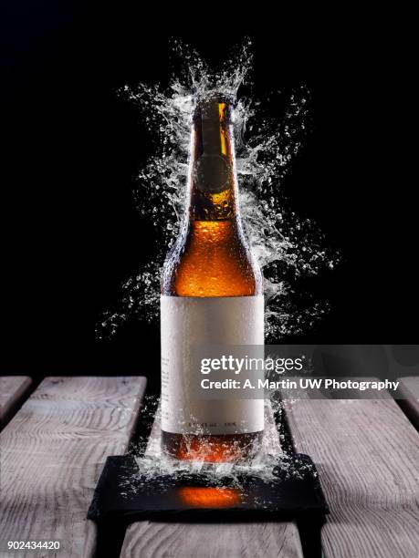 cold beer - beer label stock pictures, royalty-free photos & images