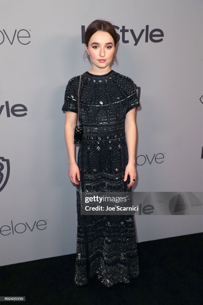 The 2018 InStyle And Warner Bros. 75th Annual Golden Globe Awards Post-Party - Red Carpet