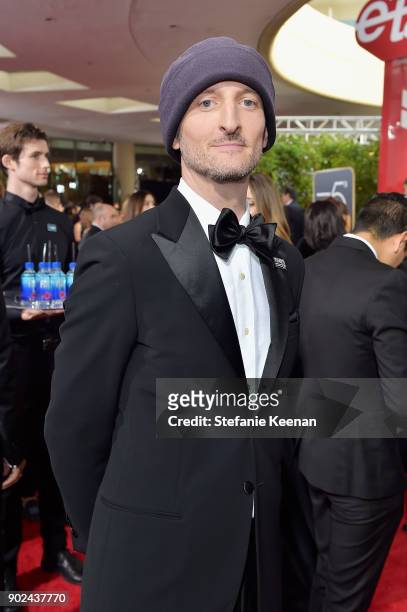 Director Michael Gracey attends The 75th Annual Golden Globe Awards at The Beverly Hilton Hotel on January 7, 2018 in Beverly Hills, California.