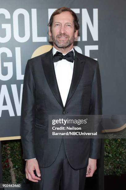 75th ANNUAL GOLDEN GLOBE AWARDS -- Pictured: Director at MGM Holdings Inc. Kevin Ulrich arrive to the 75th Annual Golden Globe Awards held at the...