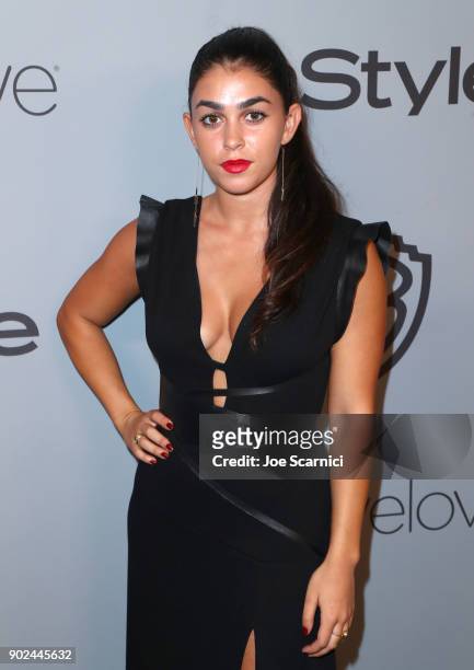 Natasha Farani attends the 2018 InStyle and Warner Bros. 75th Annual Golden Globe Awards Post-Party at The Beverly Hilton Hotel on January 7, 2018 in...