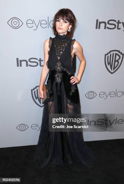 Author Kelly Oxford attends the 2018 InStyle and Warner Bros. 75th Annual Golden Globe Awards Post-Party at The Beverly Hilton Hotel on January 7,...