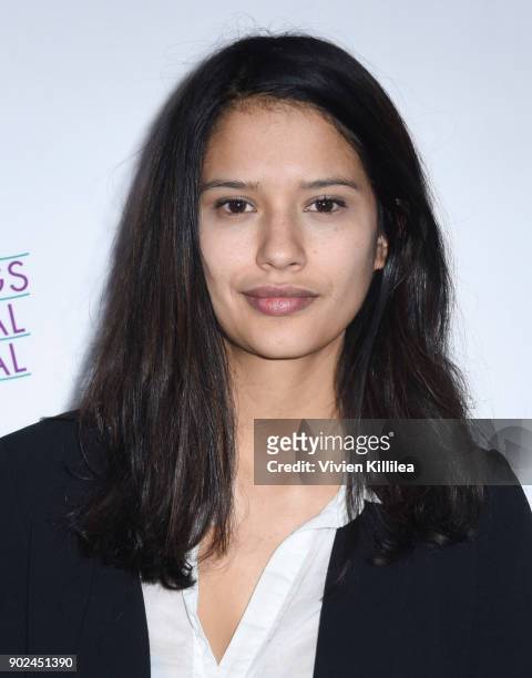 Tanaya Beatty attends the 29th Annual Palm Springs International Film Festival Saturday Film Screenings on January 7, 2018 in Palm Springs,...