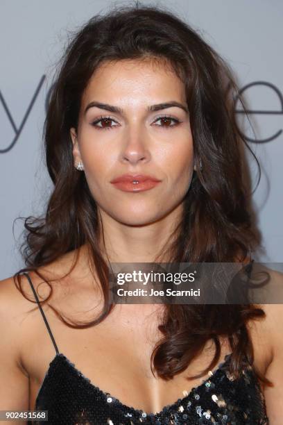 Actor Sofia Pernas attends the 2018 InStyle and Warner Bros. 75th Annual Golden Globe Awards Post-Party at The Beverly Hilton Hotel on January 7,...