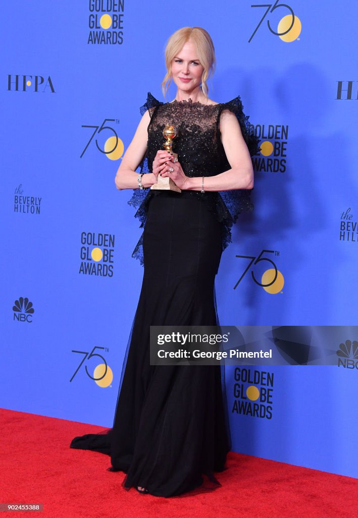 75th Annual Golden Globe Awards - Press Room