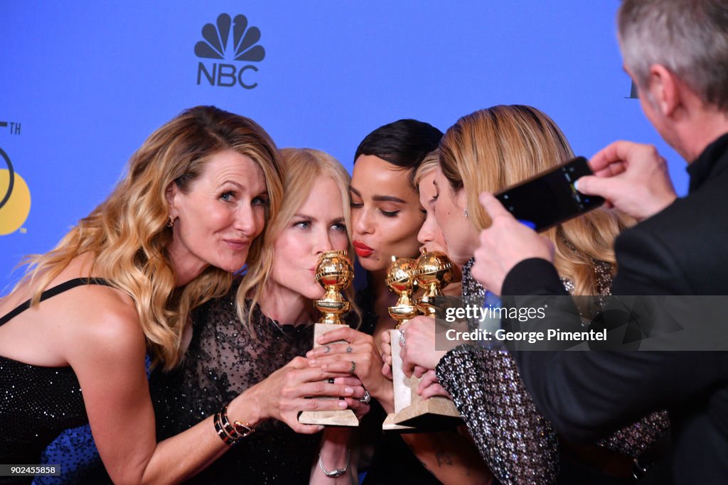 75th Annual Golden Globe Awards - Press Room