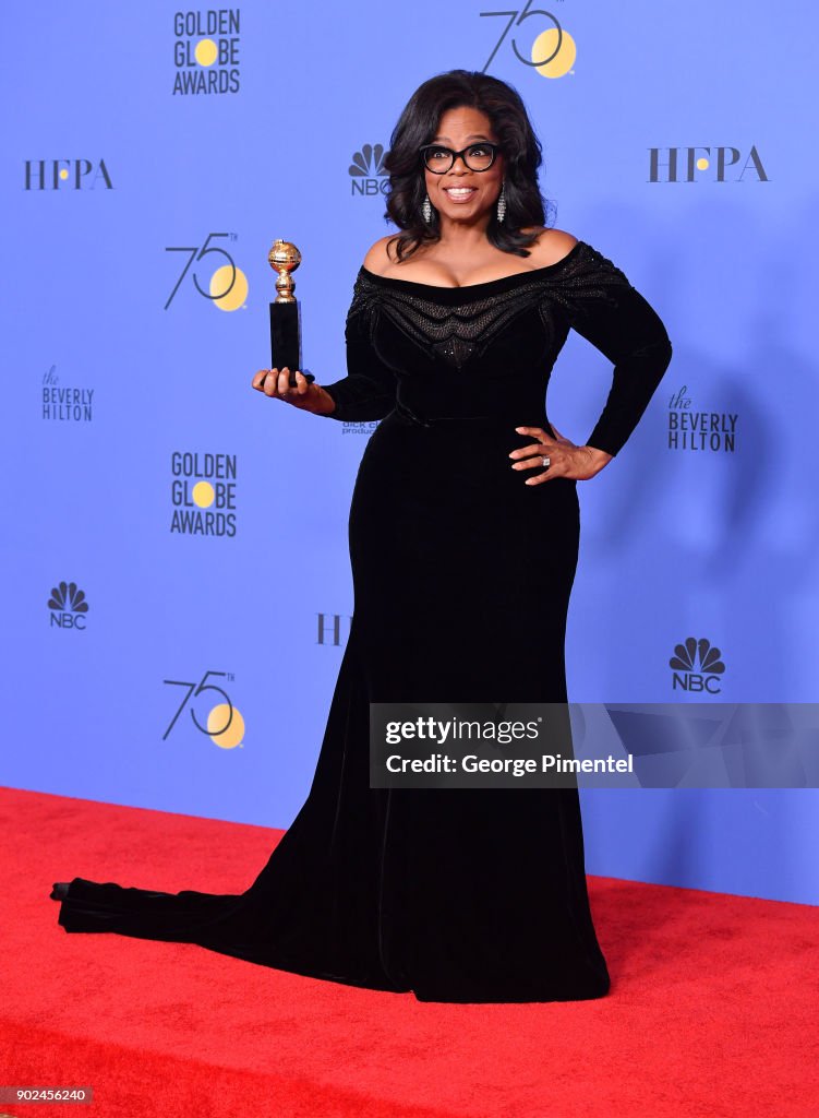 75th Annual Golden Globe Awards - Press Room