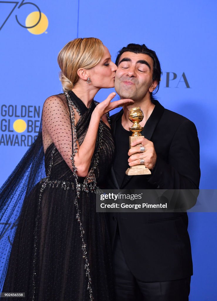 75th Annual Golden Globe Awards - Press Room